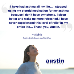 The Austin Air Bedroom Machine with 5 Year Filter